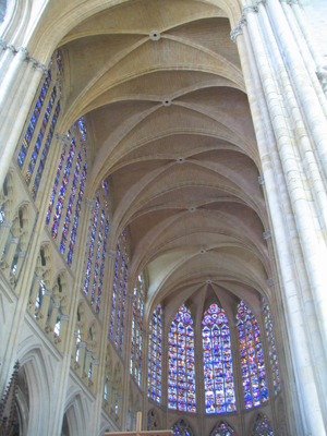 France 2009 Cathedral Ceiling and Windows